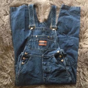 XS- S The Limited Denim Vintage  Long Overalls